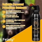 Feloiy 20 Feet Bear Deterrent Repellent Spray 11 Oz Camping Hiking