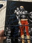 Hulk Hogan Autographed One Of One Metal 16x20 Wwe Signed Nwo