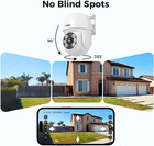 3k Outdoor Wired Security Camera System With 8ch 5mp Dvr 8 X 5mp Ip67 Ptz Cctv C