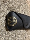 Genuine Authentic Ray Ban Luxottica Black Leather New Sunglasses Case Only