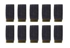Lot Of 50 Pool Billiard Black Cue Tips 14 Mm Soft Or Medium 6 Layers Pool Tips 