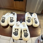 Sole Mates White Cat Skeleton Slippers Women s Sizes 7 8 Embroidered