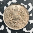 1912 Guatemala 1 Real Lot n0817 High Grade  Beautiful 