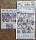 Los Angeles Times Nov 3 2025 Collectible La Dodgers World Series Champions Win