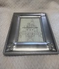 Disney World Mickey Mouse Silver Glass Photo Frame 5x7