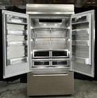 Kitchenaid Kbfn502ess 42 Inch Built-in French Door Refrigerator With 24 2 Cu  Ft