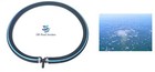 Self Sinking Lake Pond Tube Bubble Diffuser 4   16 dia  Ring Heavy Duty Weighted