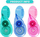 White Out Correction Tape 10 Pack Correction Tape Easy To Use Applicator New