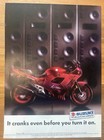 Lot Of 4 Original 1990s Suzuki Motorcycle Ads - Suzuki Katana  Suzuki Gs500e