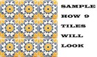 90 Mexican Tiles Talavera Ceramic Handmade Mexico  c074