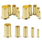 50 Pcs Pine Needle Coil Hoop Basket Making Tools Copper Weaving Gauge