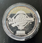 1997 World Series Silver 1oz Coin Cleveland Indians Florida Marlins  225 Limited