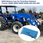 1pc Steel Battery Tray 128 Amp Battery Fits Ford 7610 3000 6610 4000 5610 6600