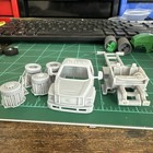 1 64 3d Printed F-650 Body And Frame