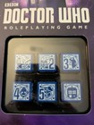 Bbc Doctor Who Rpg Deluxe Dice Set  Roleplaying Game  Cubicle Seven  Bnib  Rare
