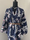 Kimono Robe Traditional Kyoto Cotton Kimono
