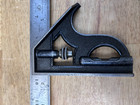 Vintage Starrett 12  No  4 Grad Combination Square   Center Finder