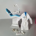 Vintage Dentist Talking Barbie kelly Patient Doll Set Dental Chair 1997 Mattel 