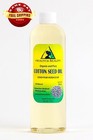  Cotton Seed Oil Organic Carrier Cold Pressed Winterized Pure Natural 12 Oz