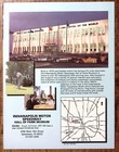1991 Indianapolis Motor Speedway Indy 500 Event Historical Info Brochure  Z5254
