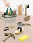 Complete 9 Piece Horse Grooming Kit With Tote Bag  Horse Brush Set For Effective