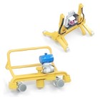 Ho Scale Diorama Train Railroad Track Overhaul Maintenance Equipment Props Modsw