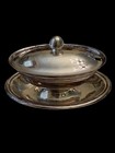 Vintage Reed   Barton Silver 170 Gravy Dish With Attached Under Tray