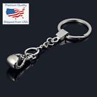 Boxing Glove Keychain Creative Keyring Metal Alloy Pendant Key Chain Ring Gift