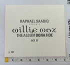 Vintage 1998 Willie Max Promo Sticker Motown Records Raphael Saadiq R b 7 
