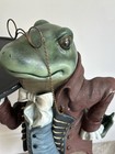 Vintage Bombay Company Frog Butler With Tray Statue  33  