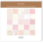 Baby Girl Scrapbook Paper 12x12 24lb 110 Gsm 50 Sheets Double Sided Patterned
