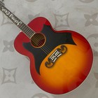Acoustic- Guitar With Bat Pattern Rosewood Fretboard Solid Spruce Top 20frets