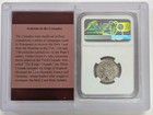 Armenia Levon I Ad 1198-1219 Ar Tram 2 Lions   Cross  Coins Of Crusade Ngc Xf