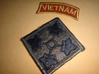 2 Vietnam War Us Army Patches  Vietnam Arc   4th Infantry Division Patch