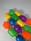 Fisher Price-snap-lock Beads-pop Beads-vintage-lot Of 38