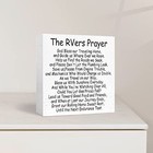 The Rv Prayer Sign Wood Block funny Camping Decor For Camper rv Accessories 