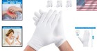 Overnight Moisturizing Cotton Gloves For Hydrated Hands - 3 Pairs Available
