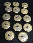 Complete General Staff Officers Civil War Uniform Coat Buttons  14  Gs226a24