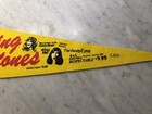 Rolling Stones  some Girls  Album Pennant - Yellow And Red - Oxford Pennant