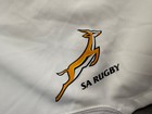 Asics South Africa Springboks Rugby Home Jersey Shorts Mens Size Xl White Shorts