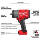 Milwaukee 2967-20 M18 Fuel 1 2  High Torque Impact Wrench W  Friction Ring