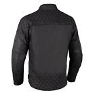 Oxford Bike Riding Men Black Wax Jacket Motorcycle Jacket Shirt With Ce Armors