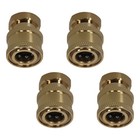 4  Brass Pressure Washer Coupler Adapter Fitting Set 1 4  Qc To Female Npt