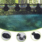 100 50pcs Shade Cloth Plastic Clips Garden Netting Fixing Clamps Sun Shade