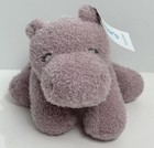 Nwt Carters Pink Mauve Purple Hippo Plush Baby Toy Stuffed Animal Lovey 68173