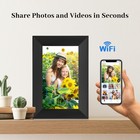 New Wifi Digital Picture Frame 7 Inch Auto-rotate Via App Share Photos Or Videos