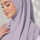 Muslim Instant Hijab Women Full Cover Scarf Cotton Hemp Neck Turban Headscarf