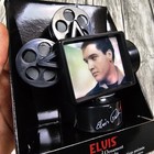 Elvis Presley Jailhouse Rock Animated Ornament Black Music Lights Christmas