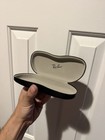 Ray-ban Black Hard Sunglasses Case Large Clamshell Eyeglasses Holder Unused