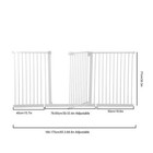 30 -69  Adjustable Wide Kids baby pet Multi-use Easy-install Walk-through Gate